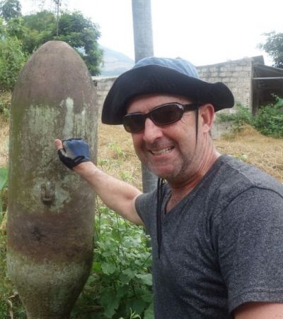 Bradley Walsh Cycling on the  tour with redspokes